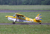 OY-CFB at Aalborg (EKYT)