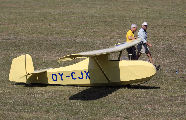 OY-CJX at Arnborg (EKAB)