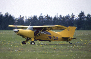 OY-PJA at Arnborg (EKAB)