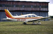 OY-CGV at Herning (EKHG)