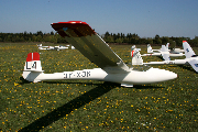 OY-XJK at Arnborg (EKAB)