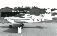 OY-AYF at Tirstrup (EKAH)