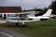 OY-BYA at Aalborg (EKYT)