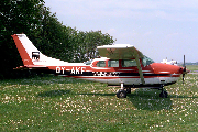 OY-AKF at Aalborg (EKYT)