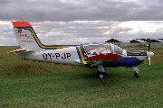 OY-PJP at Randers (EKRD)