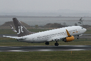 OY-JTS at Aalborg (EKYT)