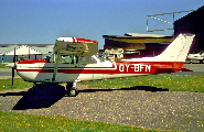 OY-BFM at Billund (EKBI)