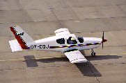 OY-CDJ at Copenhagen-Roskilde (EKRK)