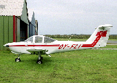 OY-FLI at Aalborg (EKYT)