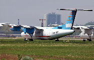 OY-MBE at Toronto City Centre Airport (Y