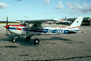 OY-BNO at Aalborg (EKYT)