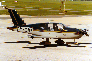 OY-CAK at Aalborg (EKYT)