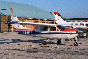 OY-JPT at Aalborg (EKYT)