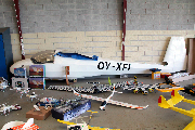 OY-XFI at Maribo (EKMB)