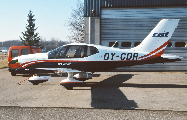 OY-CDR at Roskilde (EKRK)