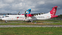 OY-JZH at Billund (EKBI)