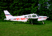 OY-NHF at Aalborg (EKYT)