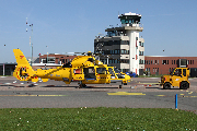 OY-HLL at Den Helder, Netherlands (EHKD)