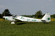 OY-HXP at Arnborg (EKAB)