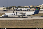 OY-YBZ at Malta Intl. Malta (LMML)