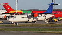 OY-JZB at Billund (EKBI)