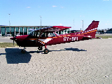 OY-BFI at Aalborg (EKYT)