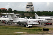 OY-GMF at St. Maarten, Netherlands Antil