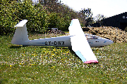 OY-DWX at Arnborg (EKAB)