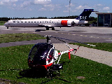 OY-HJW at Aalborg (EKYT)