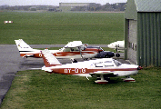 OY-DTG at Aalborg (EKYT)