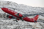 OY-GKN at Søndrestrømfjord, Greenland