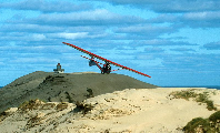 OY-AVX at Rubjerg Fyr, Lønstrup