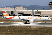 OY-TCI at Palma de Mallorca, Spain (LEPA