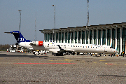 OY-KFK at Aalborg (EKYT)