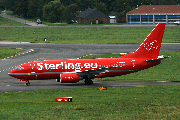 OY-JTR at Aalborg (EKYT)