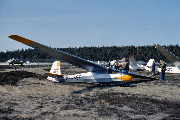 OY-XFK at Skive old airfield