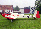 OY-XRI at Aalborg (EKYT)