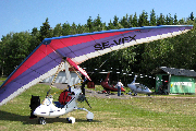 8-157 at Tidaholm airfield, Sweden