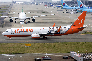 OY-JZJ at Osaka, Japan (RJBB)