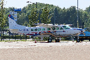 OY-ZCA at Rotterdam, Netherlands (EHRD)