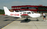 OY-CHR at Tirstrup (EKAH)