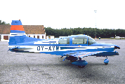 OY-AYW at Aalborg (EKYT)