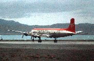 OY-DRC at Narsarsuaq (BGBW), Greenland