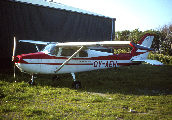 OY-AEH at Aalborg (EKYT)