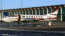 OY-NPE at Aalborg (EKYT)