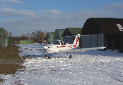 OY-FLI at Ringsted (EKRS)