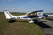 OY-AGJ at Bienenfarm, Germany