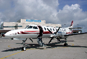 OY-NPB at Sumburgh, UK (EGPB)