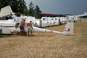 OY-LAX at Arnborg (EKAB)