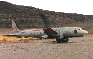 OY-FAJ at Kangerlussuaq, Greenland (BGSF